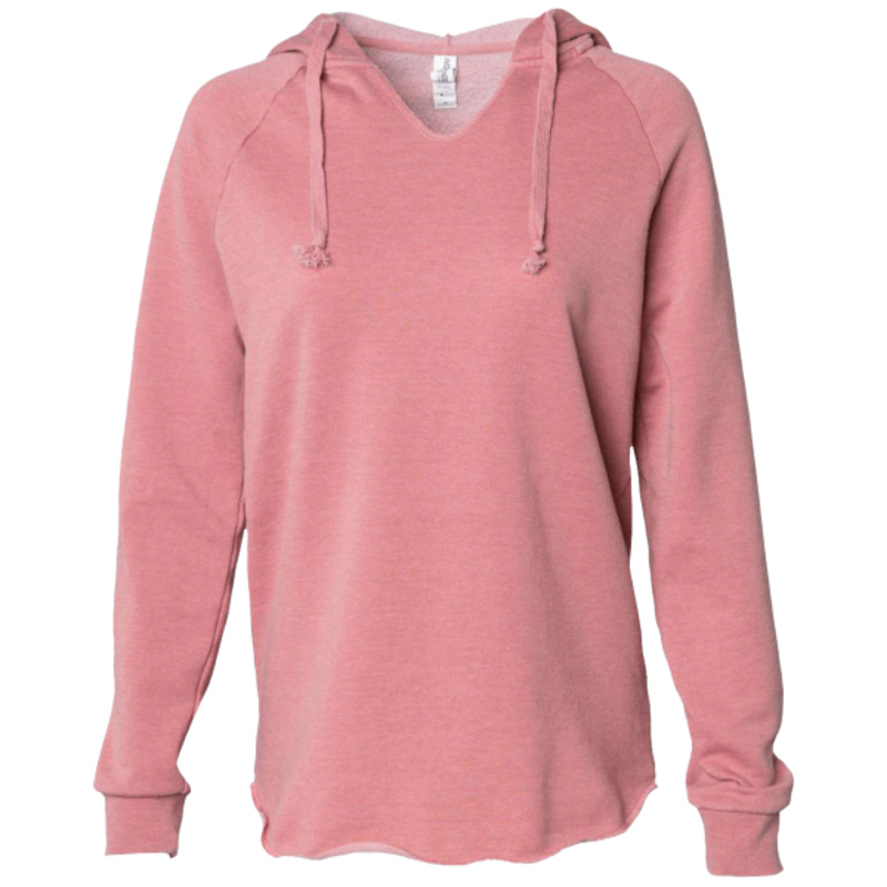 Independent Ladies Lightweight California Wavewash Hoodie Thumbnail